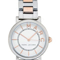 Marc Jacobs Roxy Silver Dial Two Tone Steel Strap Watch for Women - MJ3551