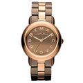 Marc Jacobs Marci Brown Dial Two Tone Steel Strap Watch for Women - MBM3171