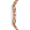 Michael Kors Darci Blue Dial Rose Gold Steel Strap Watch for Women - MK3728