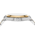 Michael Kors Lennox Three-Hand White Dial Two Tone Steel Strap Watch for Women - MK7464