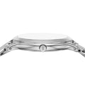 Michael Kors Runway Three-Hand Silver Dial Silver Steel Strap Watch for Women - MK7474