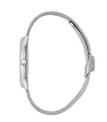 Calvin Klein Minimal White Dial Silver Mesh Bracelet Watch for Women - K3M2212Y