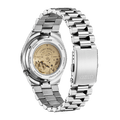 Citizen x Pantone Automatic Dreamy Pink Dial Silver Steel Strap Watch For Men - NJ0158-89X