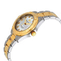 Tag Heuer Aquaracer White Mother of Pearl Dial Two Tone Steel Strap Watch for Women - WBD1322.BB0320