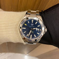 Tag Heuer Aquaracer Blue Dial Watch for Men - WAY2012.BA0927
