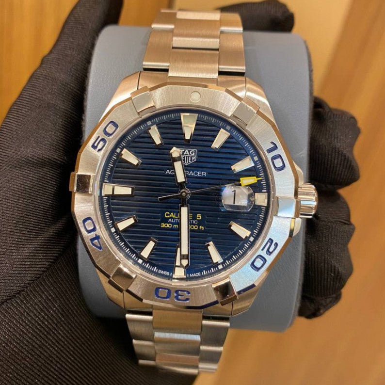 Tag Heuer Aquaracer Blue Dial Watch for Men - WAY2012.BA0927