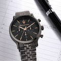 Maserati Epoca Limited Edition Chronograph Black Dial Black Steel Strap Watch For Men - R8873618019