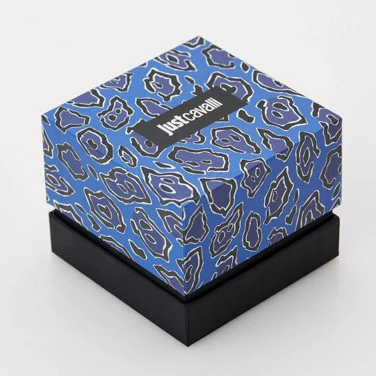 Just Cavalli Novara Silver Dial Two Tone Steel Strap Watch for Women - JC1L264M0075