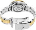 Seiko 5 Sports Automatic Brown Dial Two Tone Steel Strap Watch For Men - SRPK24