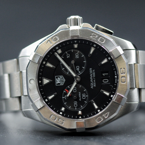 Tag Heuer Aquaracer Black Dial Watch for Men - WAY111Z.BA0928