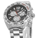 Tag Heuer Formula 1 Chronograph Grey Dial Silver Steel Strap Watch for Men - CAZ1114.BA0877