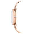 Swarovski Crystalline Wonder Silver Dial Rose Gold Steel Strap Watch for Women - 5656911