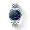Tissot Le Locle Powermatic 80 Blue Dial Silver Steel Strap Watch For Men - T006.407.11.043.00
