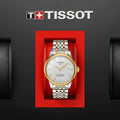 Tissot Le Locle Powermatic 80 Silver Dial Two Tone Steel Strap Watch For Men - T006.407.22.033.01