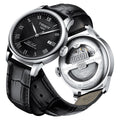 Tissot Le Locle Powermatic 80 Black Dial Black Leather Strap Watch For Men - T006.407.16.053.00