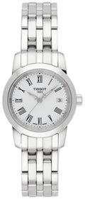 Tissot T Classic Dream White Dial Silver Steel Strap Watch For Men - T033.210.11.013.00
