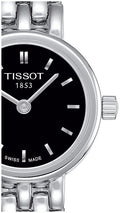 Tissot T Lady Lovely Black Dial Silver Steel Strap Watch For Women - T058.009.11.051.00