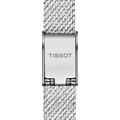 Tissot Lovely Square Silver Dial Silver Mesh Bracelet Watch For Women - T058.109.11.036.00