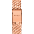 Tissot Lovely Square Lady Quartz Rose Gold Dial Rose Gold Mesh Bracelet Watch For Women - T058.109.33.456.00