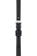Tissot Lovely Square Quartz Diamonds Black Dial Black Leather Strap Watch For Women - T058.109.16.056.00