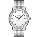 Tissot Carson Steel White Dial Silver Steel Strap Watch For Men - T085.410.11.011.00