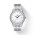 Tissot Carson Steel White Dial Silver Steel Strap Watch For Men - T085.410.11.011.00
