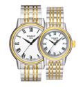 Tissot Carson Lady White Dial Two Tone Steel Strap Watch For Women - T085.210.22.013.00