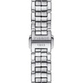 Tissot T Lady Flamingo Diamonds White Dial Silver Steel Strap Watch For Women - T094.210.11.116.01