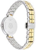Tissot Flamingo Mother of Pearl White Dial Two Tone Steel Strap Watch For Women - T094.210.22.111.01