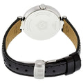 Tissot Flamingo Mother of Pearl White Dial Black Leather Strap Watch For Women - T094.210.26.111.00