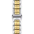 Tissot Flamingo Mother of Pearl White Dial Two Tone Steel Strap Watch For Women - T094.210.22.111.01