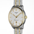 Tissot Chemin Des Tourelles Powermatic 80 Silver Dial Two Tone Steel Strap Watch For Men - T099.407.22.037.00
