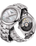 Tissot Chemin Des Tourelles Powermatic 80 Helvetic Silver Dial Silver Steel Strap Watch For Women - T099.207.11.116.00