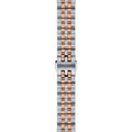 Tissot Ballade Powermatic 80 Cosc Mother of Pearl Dial Two Tone Steel Strap Watch For Women - T108.208.22.117.01