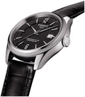 Tissot Ballade Powermatic 80 Cosc Black Dial Black Leather Strap Watch For Men - T108.408.16.057.00