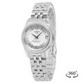Tissot Ballade Powermatic 80 Automatic Mother of Pearl Dial Silver Steel Strap Watch For Women - T108.208.11.117.00