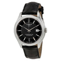 Tissot Ballade Powermatic 80 Cosc Black Dial Black Leather Strap Watch For Men - T108.408.16.057.00