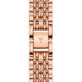 Tissot T Classic Everytime Small White Dial Rose Gold Mesh Bracelet Watch For Women - T109.210.33.031.00