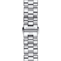 Tissot T Wave Diamonds White Dial Silver Steel Strap Watch For Women - T112.210.11.036.00