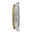 Tissot Seastar 1000 Black Dial Two Tone Steel Strap Watch for Women - T120.210.22.051.00