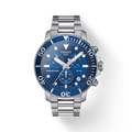 Tissot Seastar 1000 Chronograph Blue Dial Silver Steel Strap Watch For Men - T120.417.11.041.00
