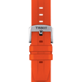 Tissot Seastar 1000 Chronograph Black Dial Orange Rubber Strap Watch For Men - T120.417.17.051.01