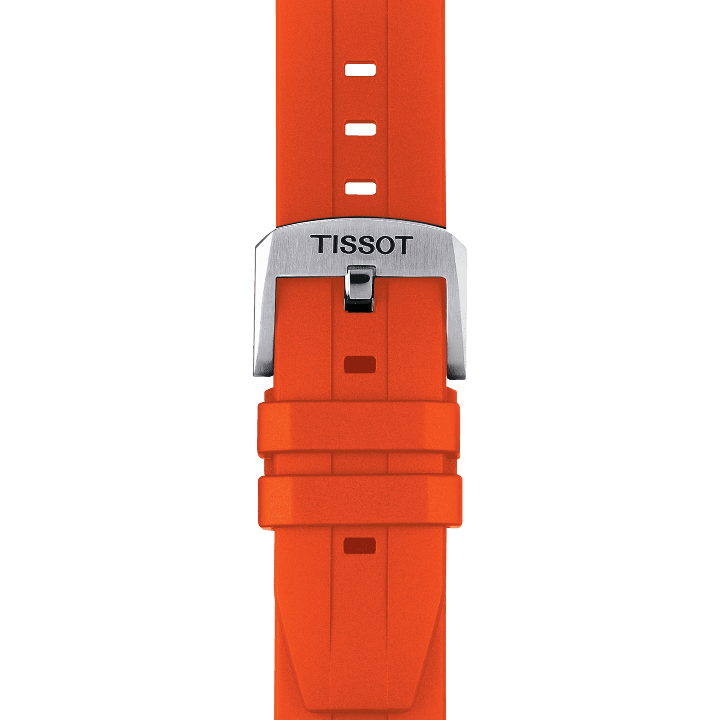 Tissot Seastar 1000 Chronograph Black Dial Orange Rubber Strap Watch For Men - T120.417.17.051.01