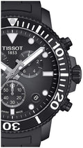 Tissot Seastar 1000 Chronograph Black Dial Black Rubber Strap Watch For Men - T120.417.37.051.02