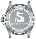 Tissot Seastar 1000 Black Dial Two Tone Steel Strap Watch for Women - T120.210.22.051.00