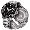 Tissot Seastar 1000 Chronograph Black Dial Silver Steel Strap Watch For Men - T120.417.11.051.00