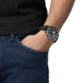 Tissot Seastar 1000 Chronograph Black Dial Black Rubber Strap Watch For Men - T120.417.37.051.02