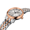 Tissot Carson Premium Lady Silver Dial Two Tone Steel Strap Watch For Women - T122.210.22.033.01