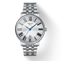 Tissot Carson Premium Silver Dial Silver Steel Strap Watch For Men - T122.410.11.033.00