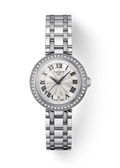 Tissot Bellissima Small Lady Diamonds Silver Dial Silver Steel Strap Watch For Women - T126.010.61.113.00